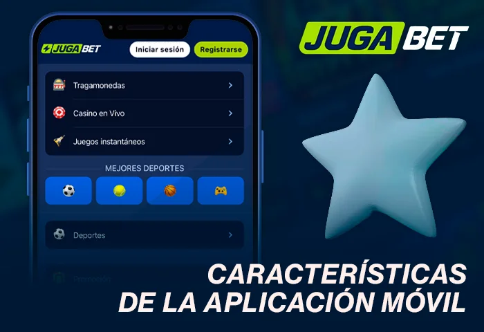 Características de la aplicación móvil