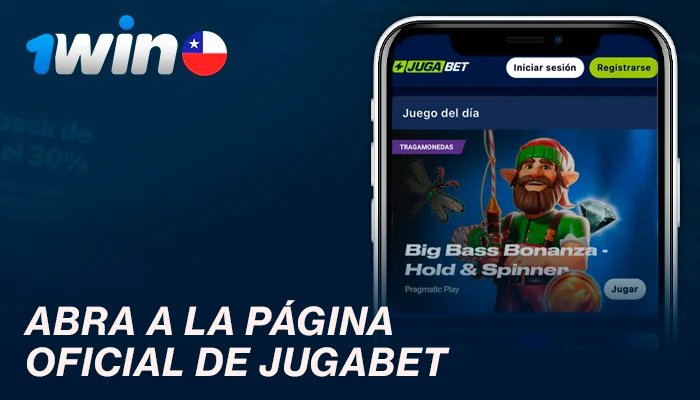 Abra la página oficial de JugaBet