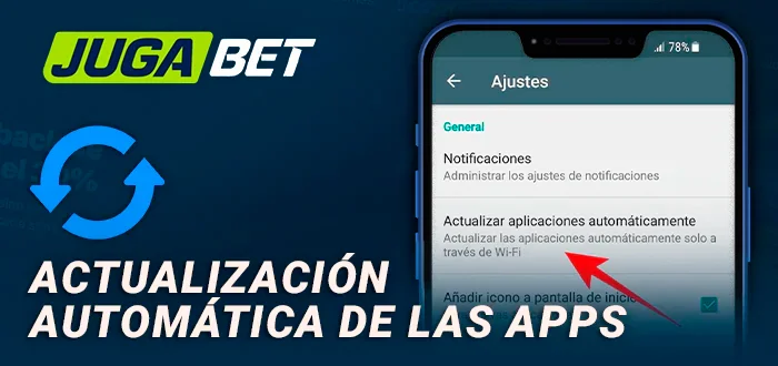 Actualización automática de las apps