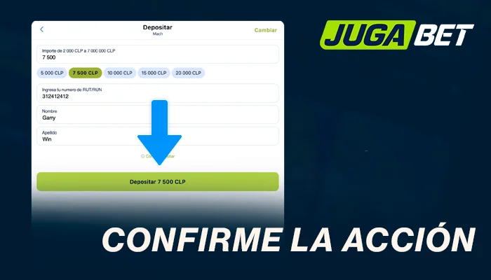 Confirme la acción