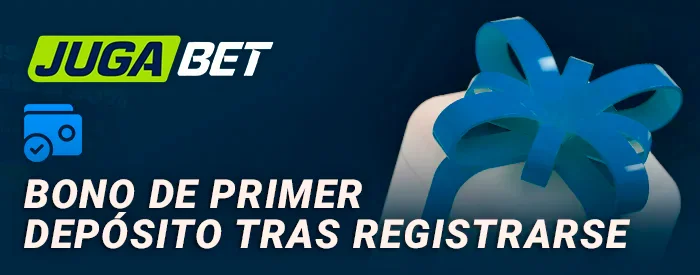 Bono de primer depósito tras registrarse