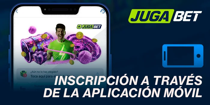 Inscripción a través de la aplicación móvil