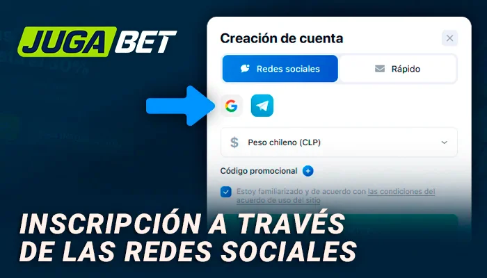 Haga clic en el símbolo de la red social